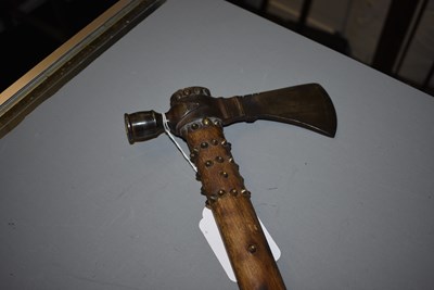 Lot 337 - A NORTH AMERICAN PLAINS STYLE TOMAHAWK