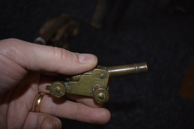 Lot 438 - BRITISH NAVAL CANNON MODELS