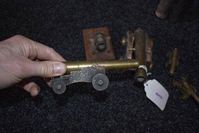 Lot 438 - BRITISH NAVAL CANNON MODELS