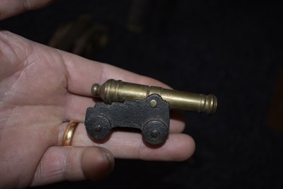 Lot 438 - BRITISH NAVAL CANNON MODELS