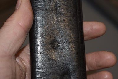Lot 305 - A RARE FRENCH MARINE ARTILLERY SHORT SWORD OR SIDEARM