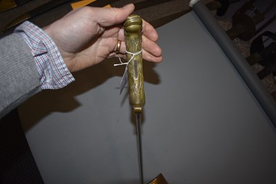Lot 305 - A RARE FRENCH MARINE ARTILLERY SHORT SWORD OR SIDEARM