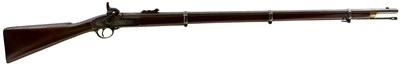 Lot 556 - A.577 CALIBRE PERCUSSION THREE-BAND ENFIELD SERVICE RIFLE