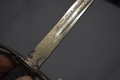 Lot 169 - A COLDSTREAM GUARDS OFFICER'S LEVEE SWORD