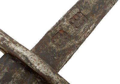 Lot 419 - A 13TH CENTURY KNIGHTLY SWORD