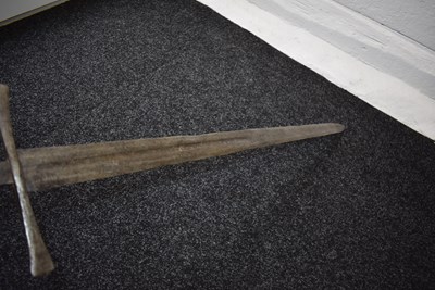 Lot 419 - A 13TH CENTURY KNIGHTLY SWORD