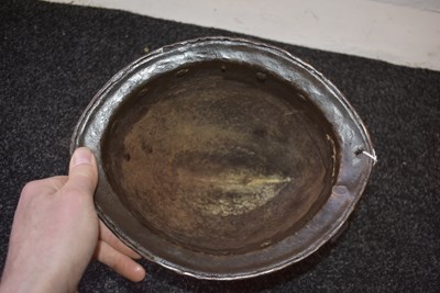 Lot 397 - A 16TH CENTURY ITALIAN CABASET HELMET IN THE SPANISH FASHION