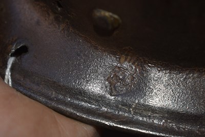 Lot 397 - A 16TH CENTURY ITALIAN CABASET HELMET IN THE SPANISH FASHION