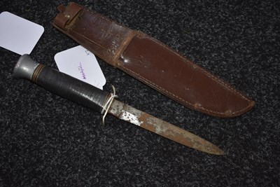 Lot 846 - TWO VARIOUS BOWIE KNIVES