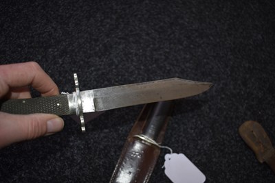 Lot 846 - TWO VARIOUS BOWIE KNIVES