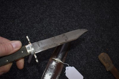 Lot 846 - TWO VARIOUS BOWIE KNIVES