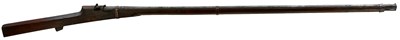 Lot 315 - A 19TH CENTURY 25-BORE INDIAN MATCHLOCK LONGGUN