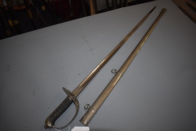 Lot 206 - AN 1895 PATTERN INFANTRY OFFICER'S PRESENTATION SWORD