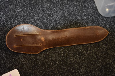 Lot 858 - A LATE VICTORIAN GERMAN SPORTSMAN'S OR SURVIVAL KNIFE