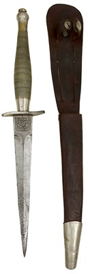 Lot 885 - A SCARCE FIRST PATTERN FAIRBAIRN-SYKES COMMANDO KNIFE OR DAGGER