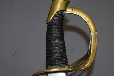 Lot 179 - A BELGIAN CAVALRY TROOPER'S SABRE