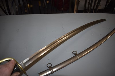 Lot 179 - A BELGIAN CAVALRY TROOPER'S SABRE