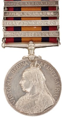 Lot 786 - QUEEN'S SOUTH AFRICA MEDAL: ROBERT'S HORSE