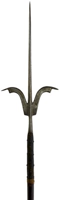 Lot 411 - A 16TH CENTURY ITLIAN SPARTA OR POLEARM