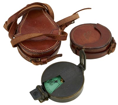 Lot 804 - TWO COMPASSES AND A CLINOMETER