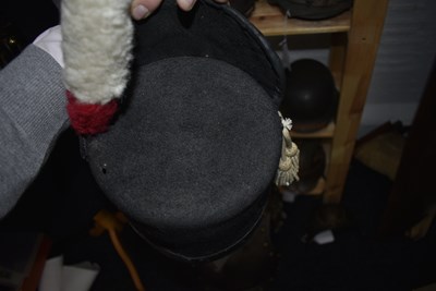 Lot 818 - COPY 11TH REGIMENT OF FOOT (NORTH DEVONSHIRE) GEORGIAN SHAKO