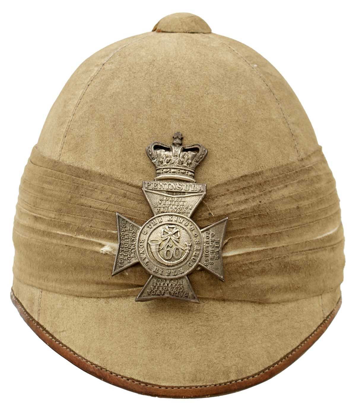 Kings Rifol Lot 746 - A FOUR PANEL KING'S ROYAL RIFLE CORPS