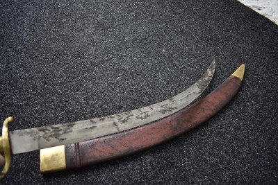 Lot 190 - A 19TH CENTURY FRENCH INFLUENCED SABRE OR SWORD