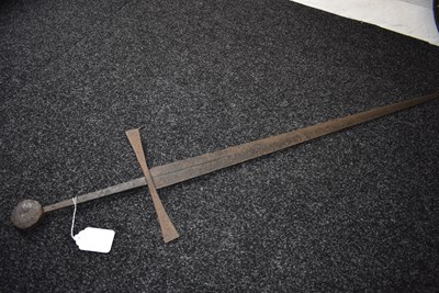 Lot 421 - A KNIGHTLY SWORD