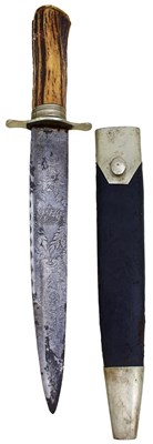 Lot 347 - AN INTERESTING VICTORIAN DIRK