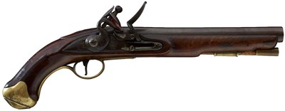 Lot 495 - A SCARCE 1794 PATTERN .650 CALIBRE FLINTLOCK LIGHT DRAGOON PISTOL