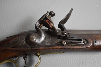 Lot 495 - A SCARCE 1794 PATTERN .650 CALIBRE FLINTLOCK LIGHT DRAGOON PISTOL