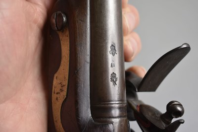 Lot 495 - A SCARCE 1794 PATTERN .650 CALIBRE FLINTLOCK LIGHT DRAGOON PISTOL