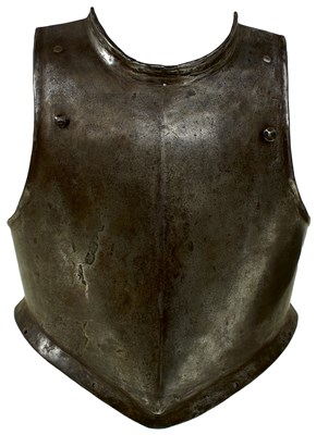 Lot 368 - AN ENGLISH CIVIL WAR PERIOD BREAST PLATE