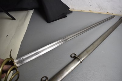 Lot 275 - A WATERLOO PERIOD FRENCH CUIRASSIER'S SWORD