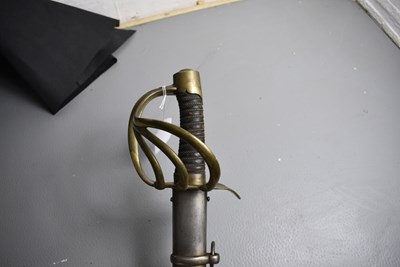 Lot 275 - A WATERLOO PERIOD FRENCH CUIRASSIER'S SWORD