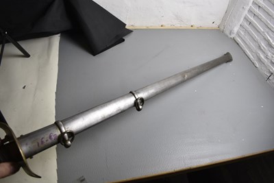 Lot 275 - A WATERLOO PERIOD FRENCH CUIRASSIER'S SWORD