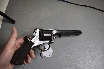 Lot 517 - A 54-BORE FIVE-SHOT PERCUSSION THIRD MODEL TRANTER REVOLVER