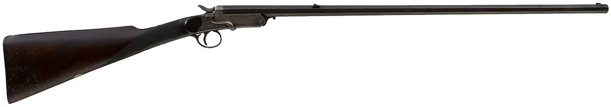 Lot 466 - A .300 OBSOLETE CALIBRE ROOK RIFLE BY MORTIMER & SONS OF EDINBURGH