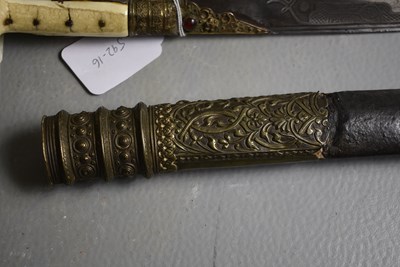 Lot A LATE 18TH OR EARLY 19TH CENTURY TURKISH OR OTTOMAN YATAGHAN