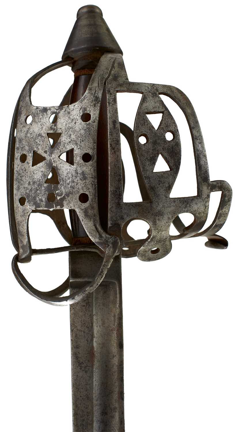 Lot 320 - A SCOTTISH BASKET HILTED BACK SWORD TO THE 42ND REGIMENT (THE BLACK WATCH)