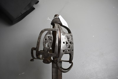 Lot 320 - A SCOTTISH BASKET HILTED BACK SWORD TO THE 42ND REGIMENT (THE BLACK WATCH)