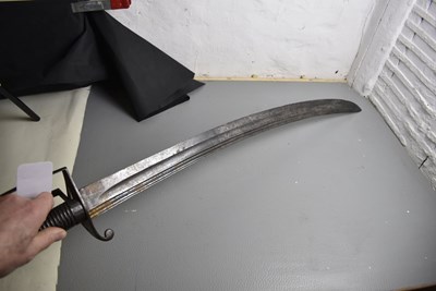 Lot 226 - A 1788 PATTERN CAVALRY OFFICER'S SABRE OF ENORMOUS PROPORTIONS