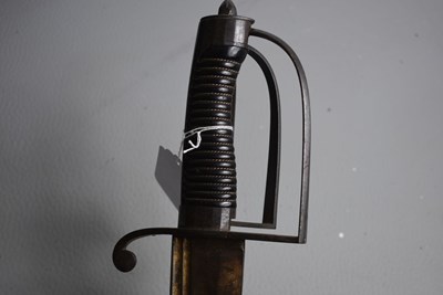 Lot 226 - A 1788 PATTERN CAVALRY OFFICER'S SABRE OF ENORMOUS PROPORTIONS