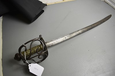 Lot A SCARCE ROYAL WELSH FUSILIERS GRENADIER'S SWORD