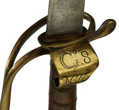 Lot 189 - A BRITISH INFANTRY HANGER CIRCA 1725-1750