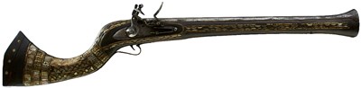 Lot 172 - AN EASTERN FLINTLOCK BLUNDERBUSS