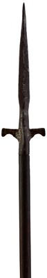 Lot 344 - AN ANGLO-SAXON SPEAR HEAD