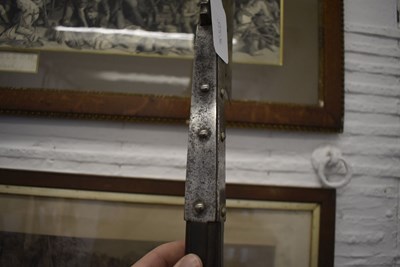 Lot 341 - A 16TH CENTURY GERMAN HALBERD