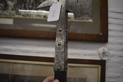 Lot 341 - A 16TH CENTURY GERMAN HALBERD