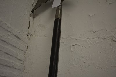 Lot 345 - A MID 18TH-CENTURY SERGEANT'S HALBERD